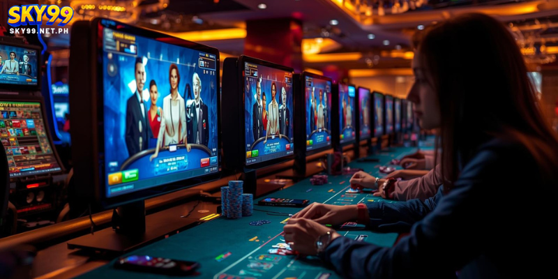 Live casino sections simulate the atmosphere of physical casinos.